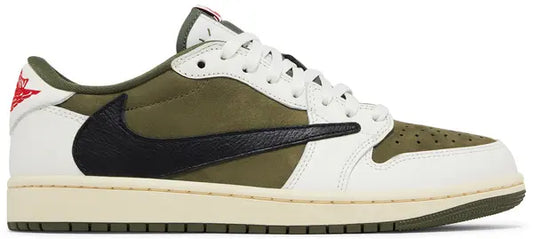 Travis Scott X Jordan 1 low Olive