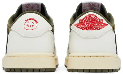 Travis Scott X Jordan 1 low Olive